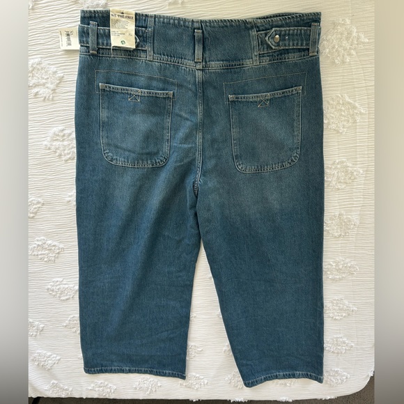 Free People x Care Super Sweeper Wide Leg Jeans - Picture 9 of 9